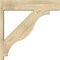 Ekena Millwork Funston Block Rough Sawn Outlooker, Douglas Fir, 8"W x 36"D x 36"H OUT08X36X36FST05RDF - alternate 4